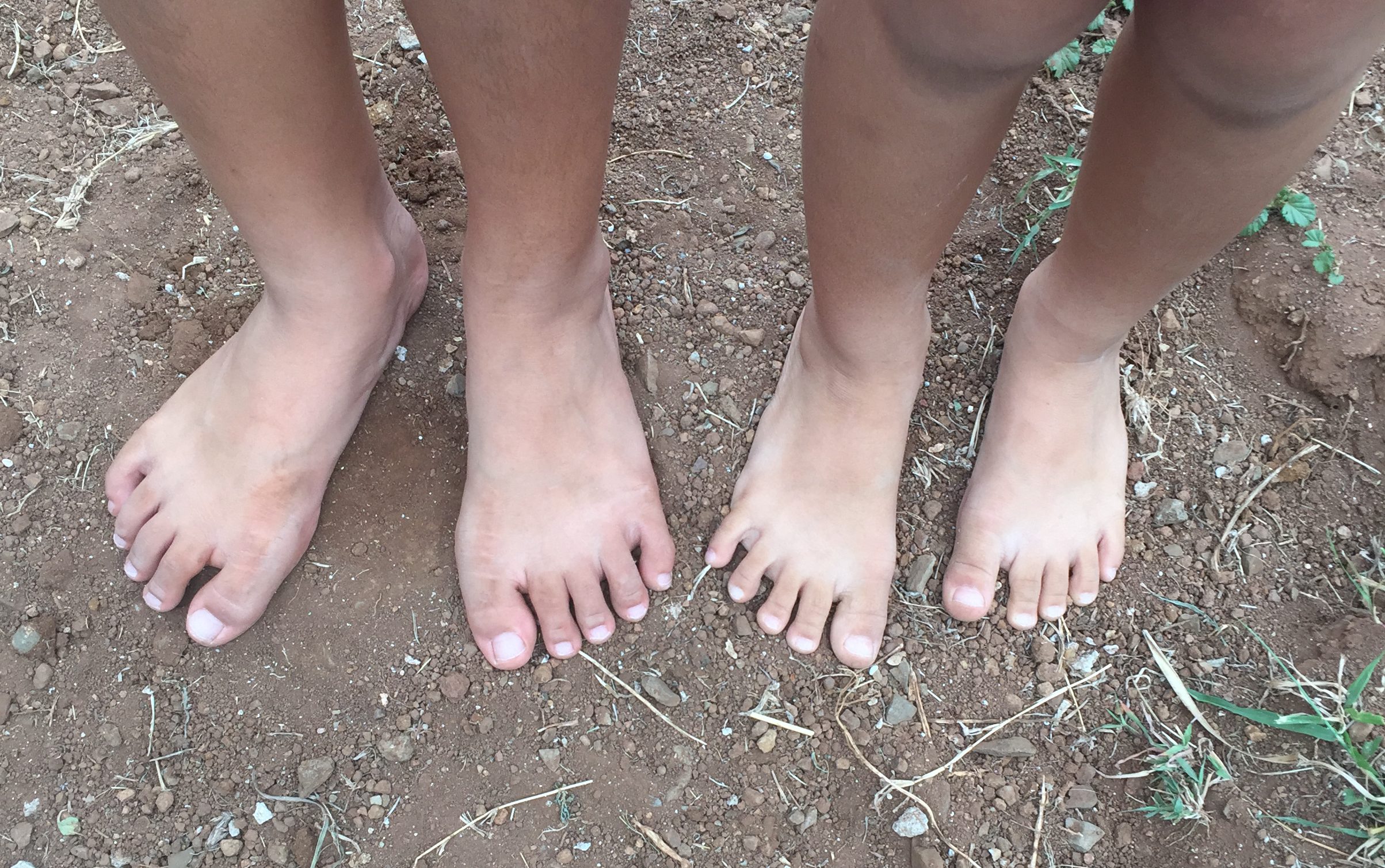 barefoot summer
